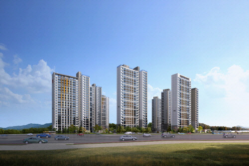 사진= 힐스테이트 모종 네오루체 조감도